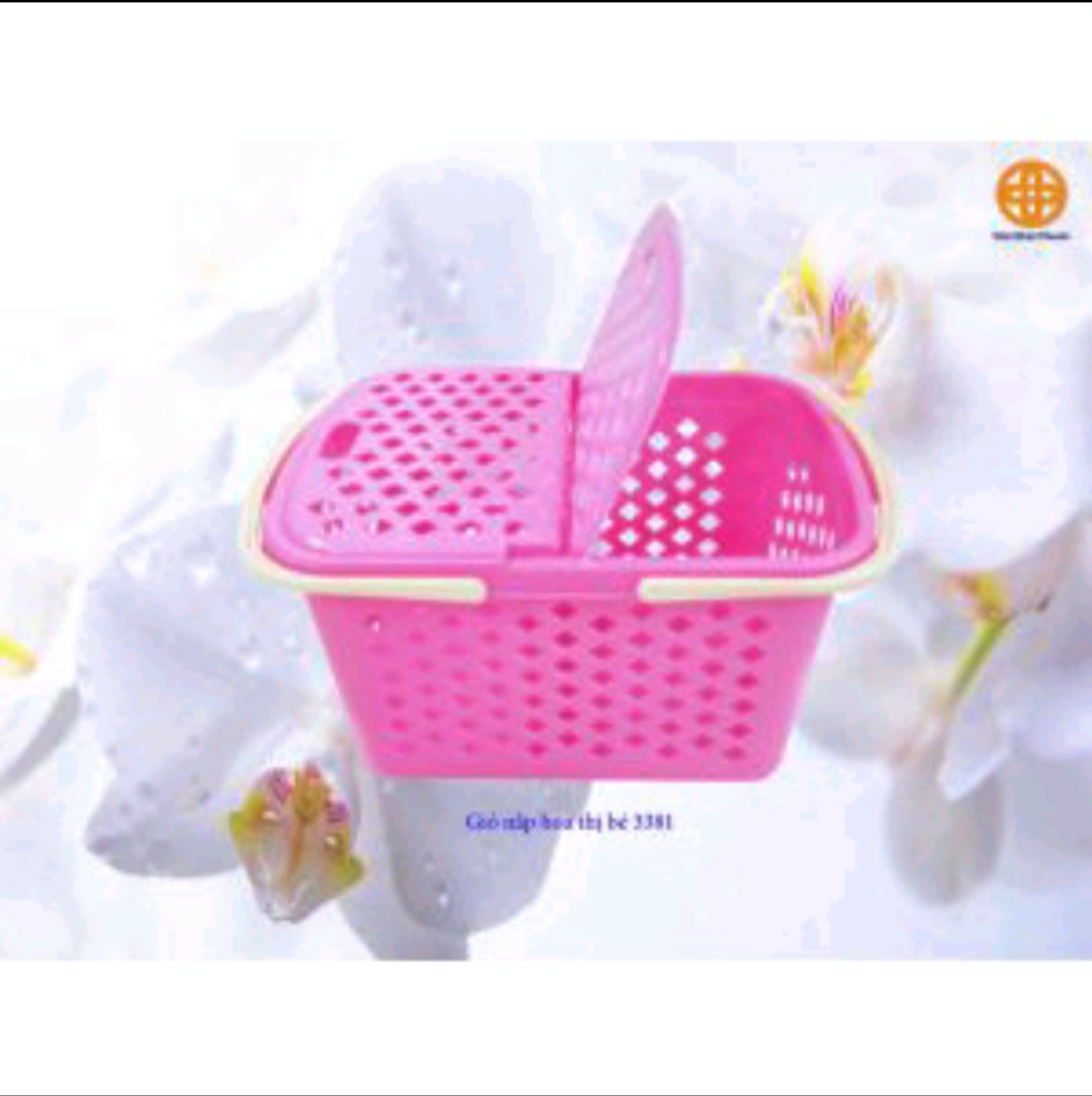 Giỏ ( làn ) đựng đồ sơ sinh Việt Nhật. Giỏ đựng đồ, đựng quần áo (MI-389)