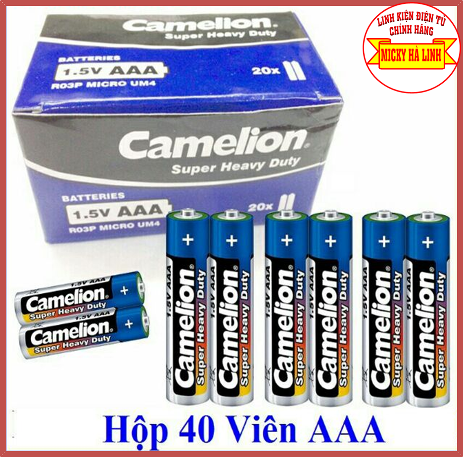 Pin tiểu camelion pin camerlion aaa pin 3a