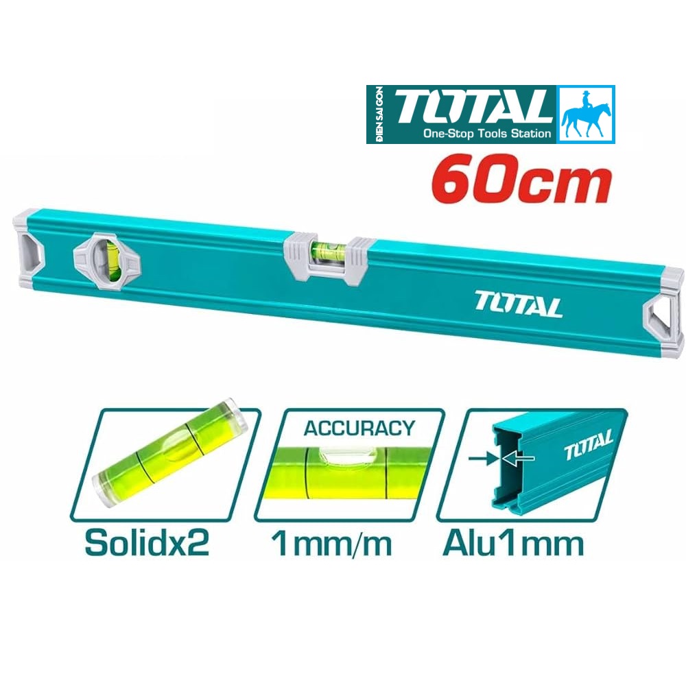 Thước thủy 60cm 600mm Total TMT26036