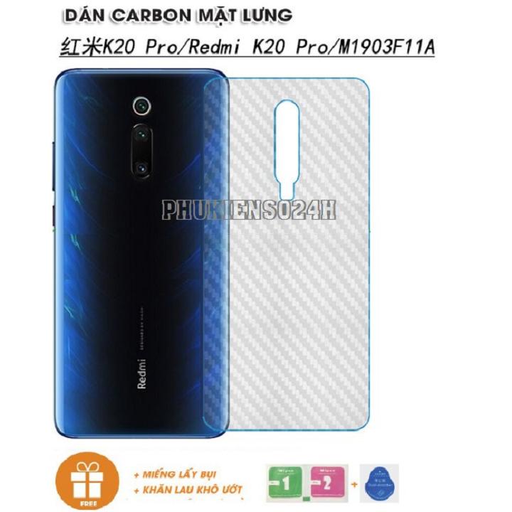 Dán cacbon redmi k20/k20 pro