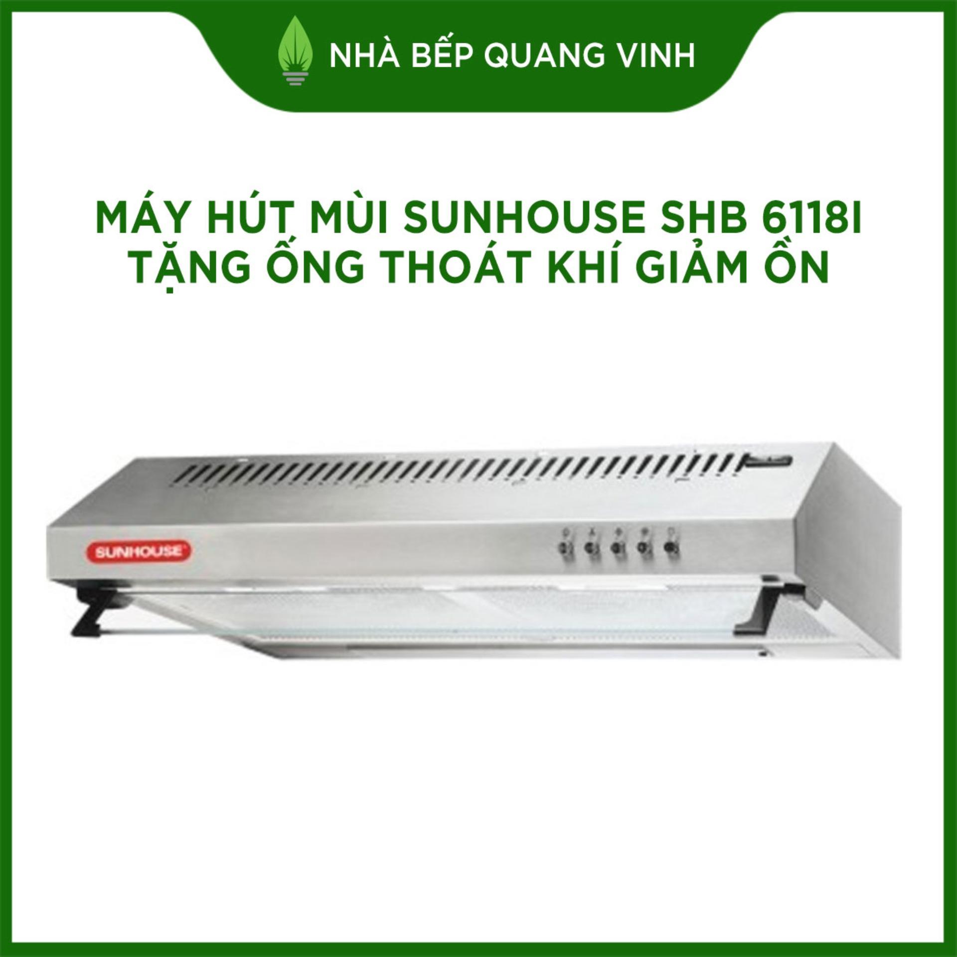Máy hút mùi Sunhouse SHB 6116I (Xám)