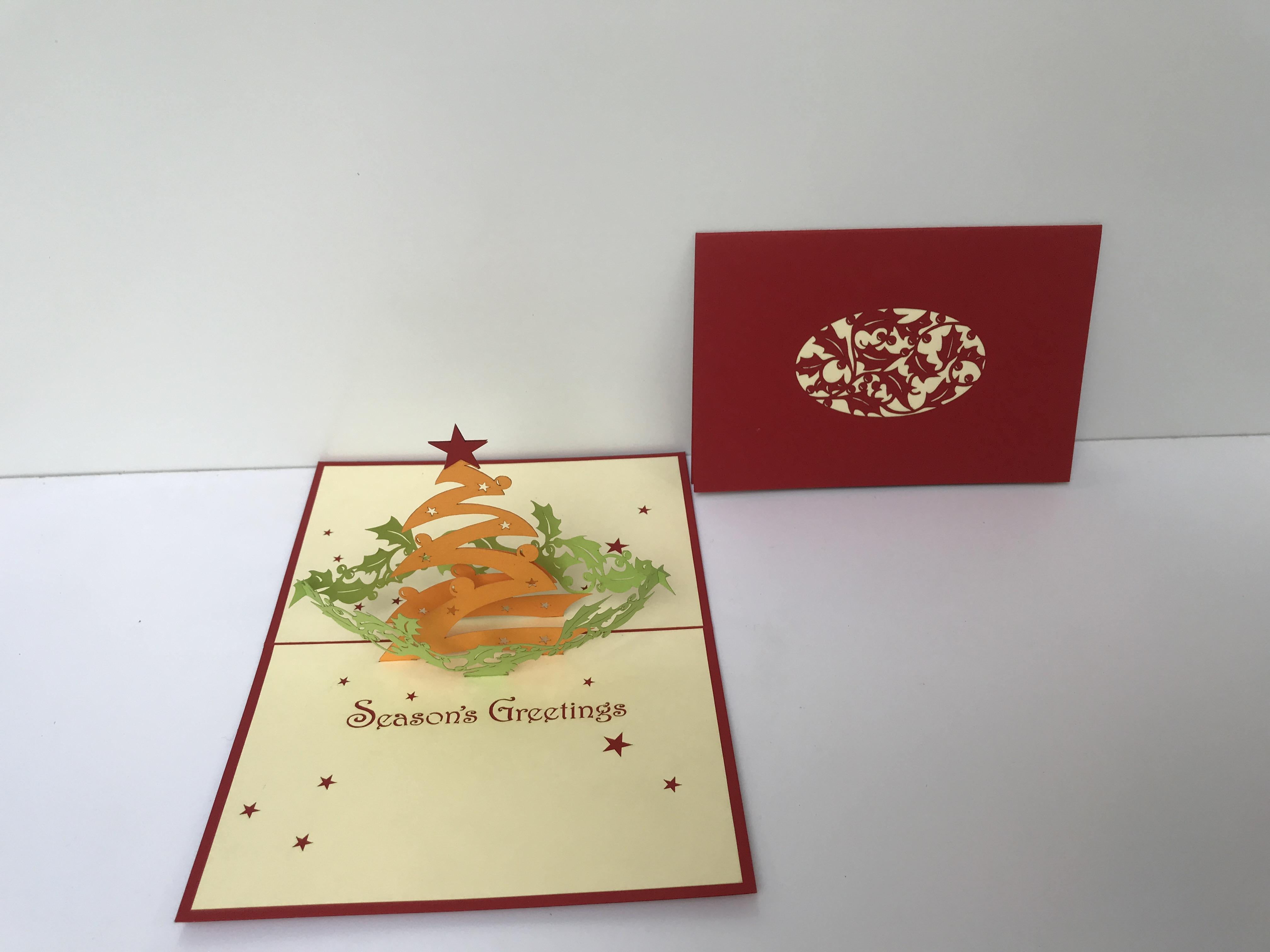 Christmas Tree  10  - Noel - 3D Card