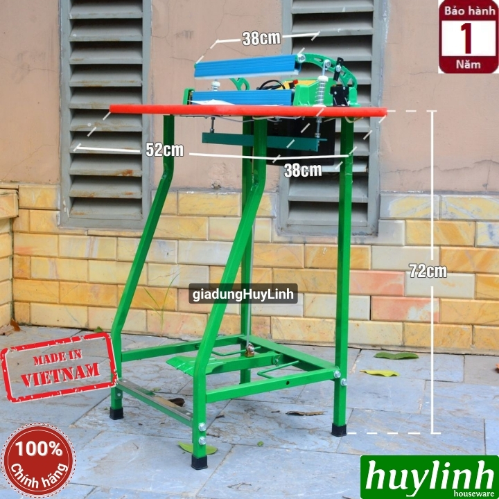 Máy ép - hàn miệng túi đạp chân Tân Thanh M2-400