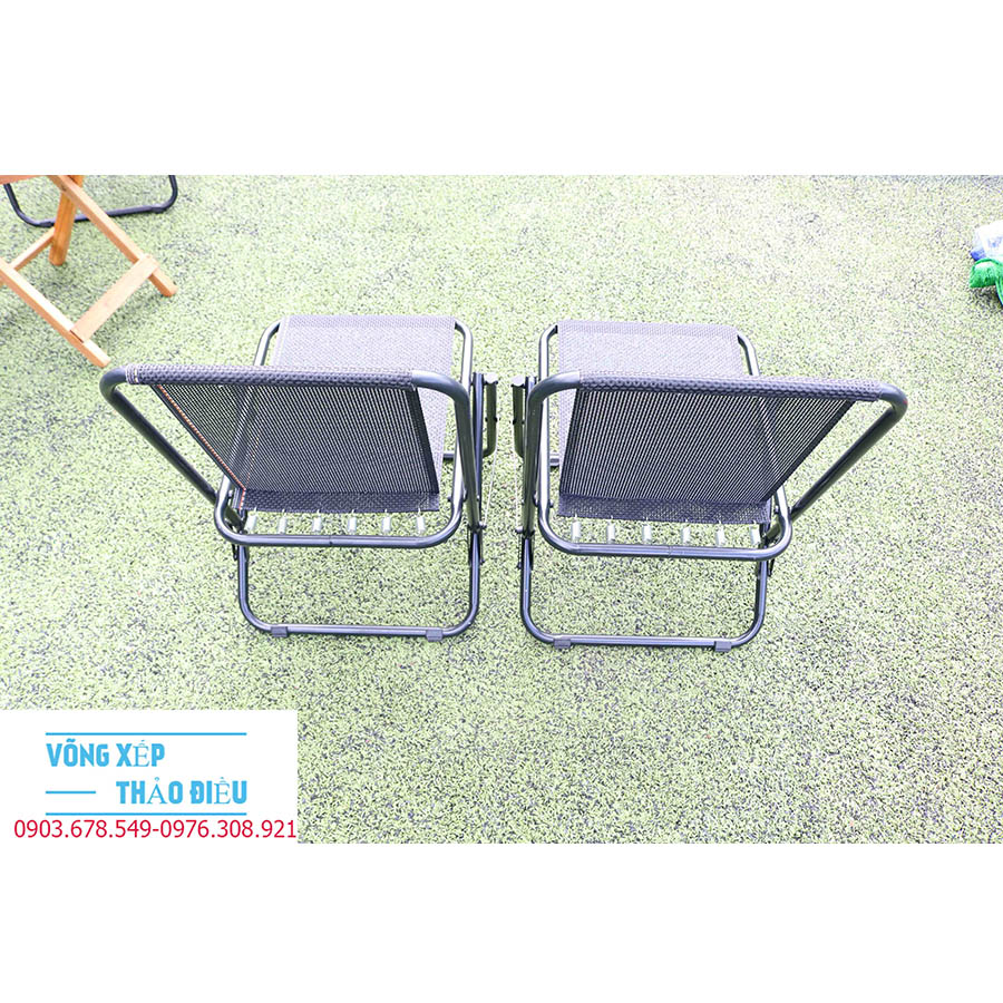 [FreeshipMAX] Ghế xếp nhỏ khung sắt cao cấp