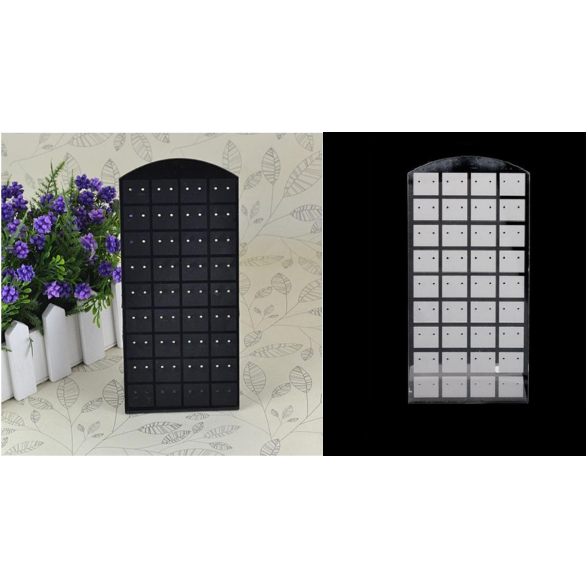 Khay Mica đứng treo bông tai 72 lỗ