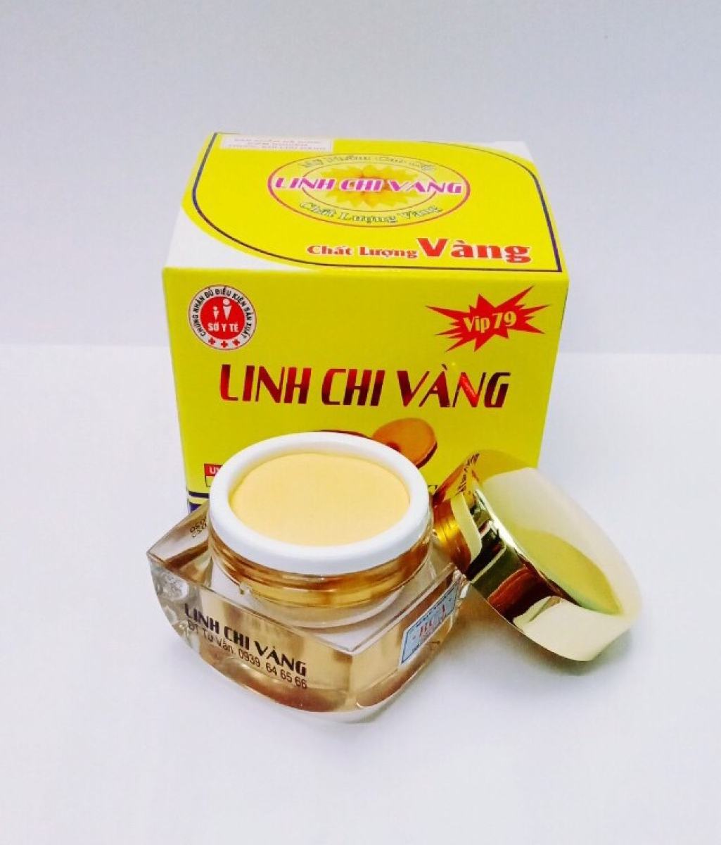 [HCM]KEM SẠCH MỤN THÂM LINH CHI VÀNG 15G