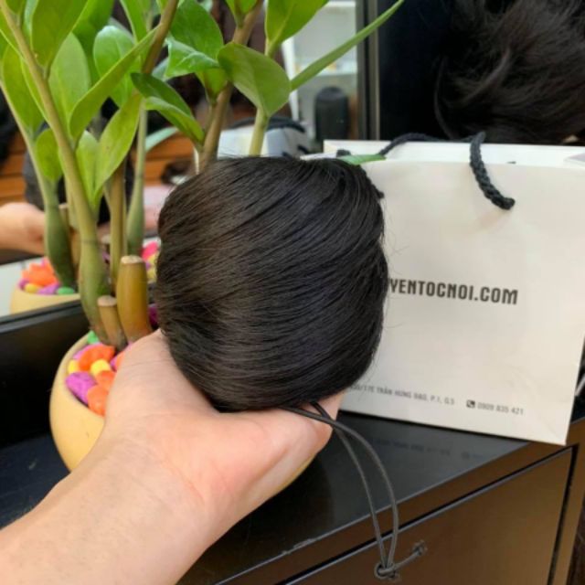 Tóc giả nữ búi 🥰FREESHIP🥰Tóc giả búi dài cao cấp