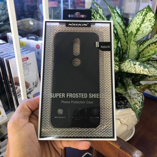 Ốp lưng Nokia 6.1 Plus Nillkin sần