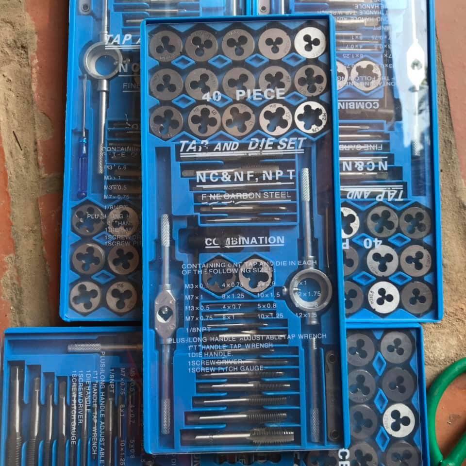 Bộ dụng cụ ta ro ren 40 chi tiết