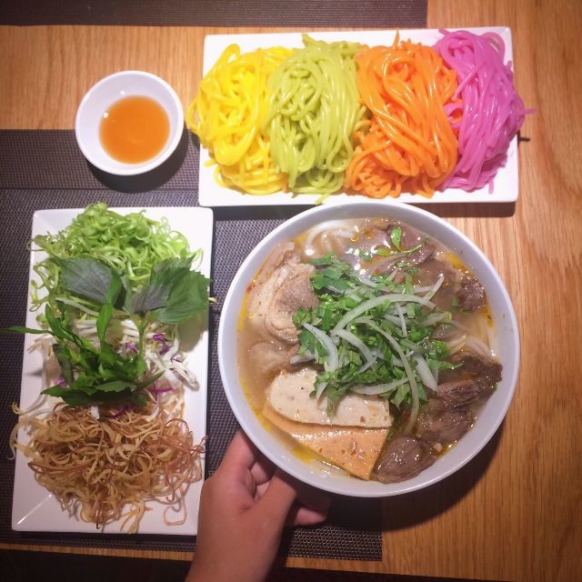 Bún gấc (bún khô) - 500g