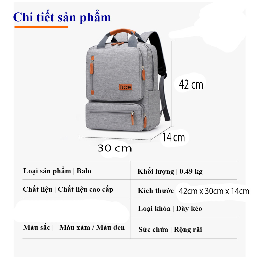 Balo thời trang Tao Bao TAOBAO1