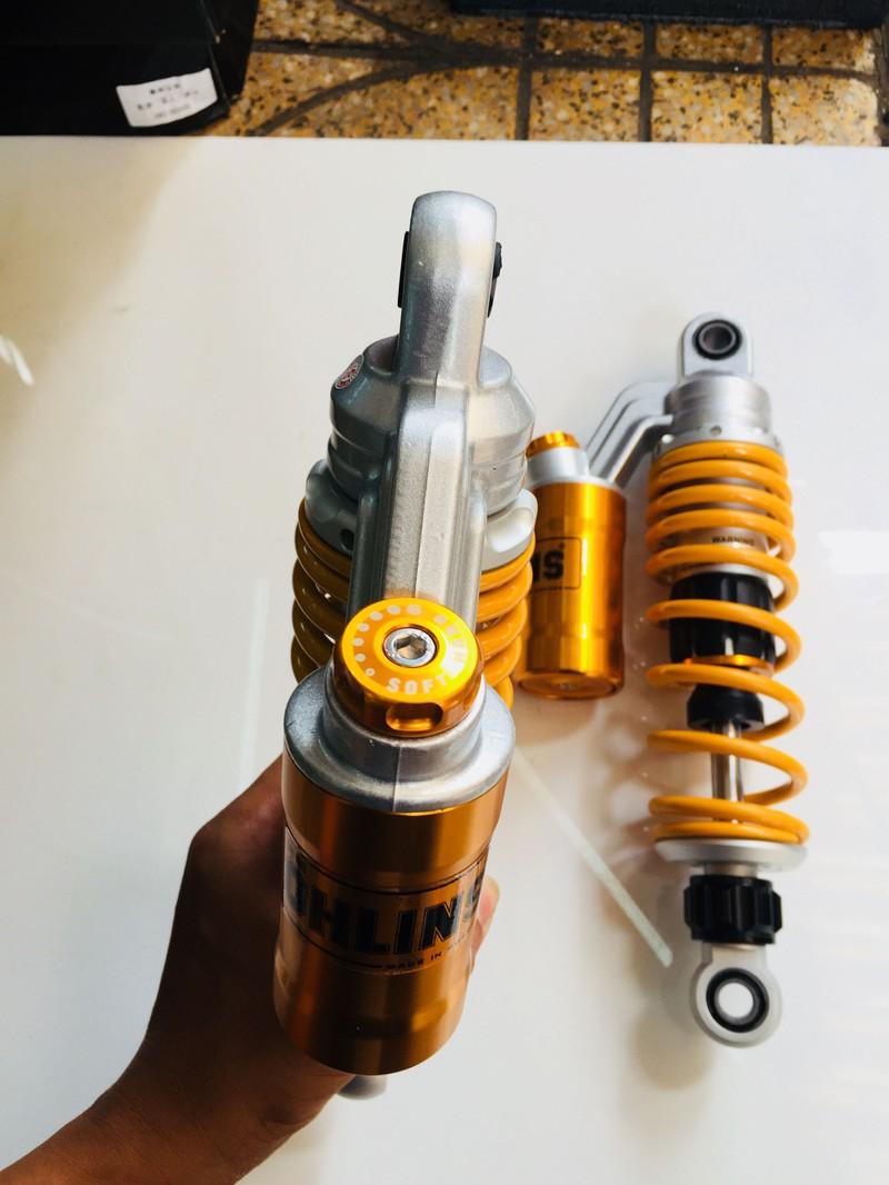 Phuộc sau Ohlins gắn xe Sirius Wave