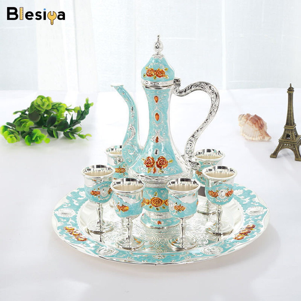 Blesiya bộ rượu châu âu, bình đựng rượu đồ uống