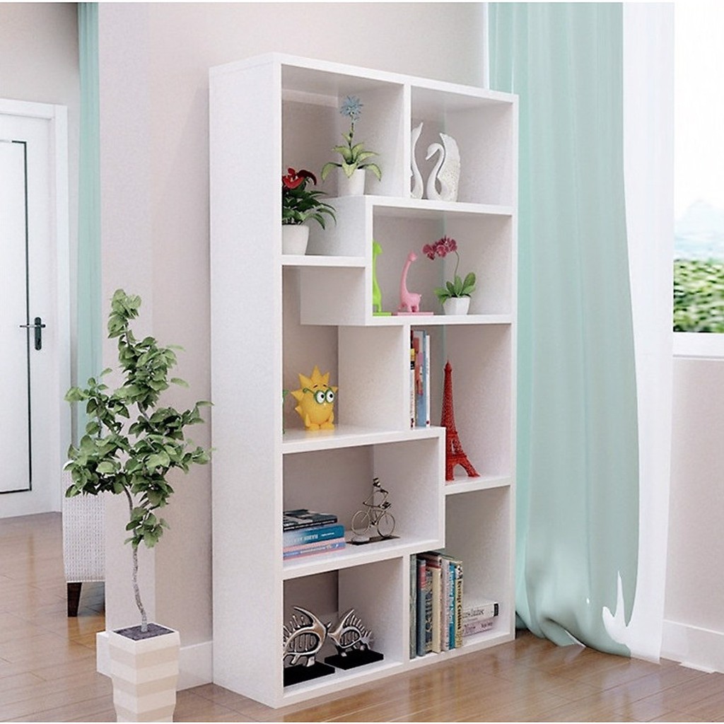 Kệ Sách Gỗ Để Sàn Đa Năng, Tiện Lợi