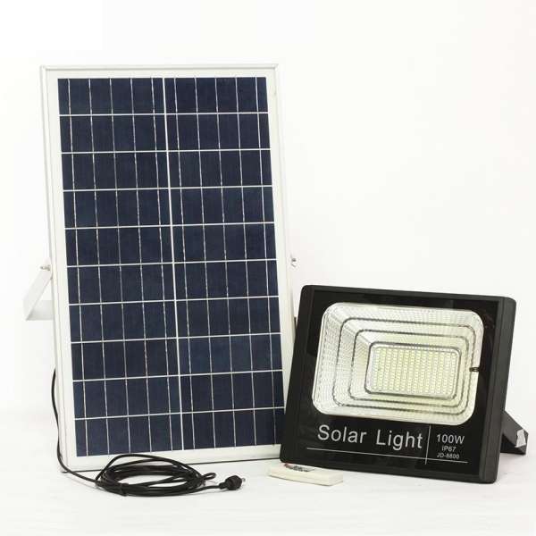 Đèn Pha Năng Lượng 100W Sáng trắng