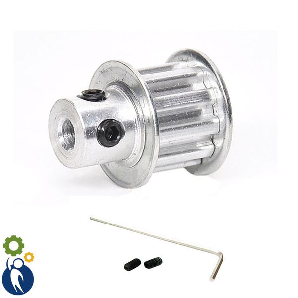 Buly, puly, pulley xl trục 10mm - 15 răng, sử dụng với dây đai xl