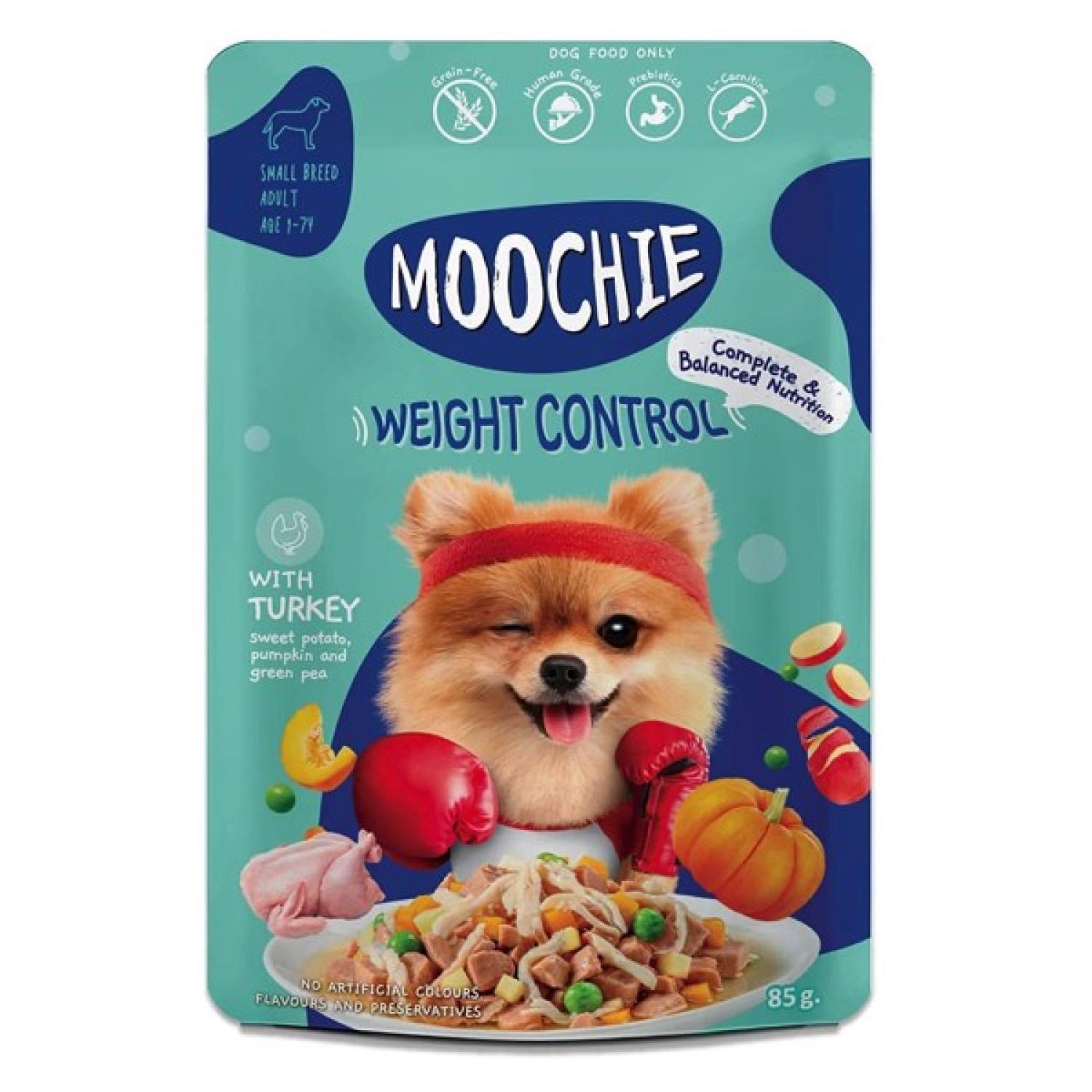 Pate gói Moochie dành cho chó - 85gr (6 vị)