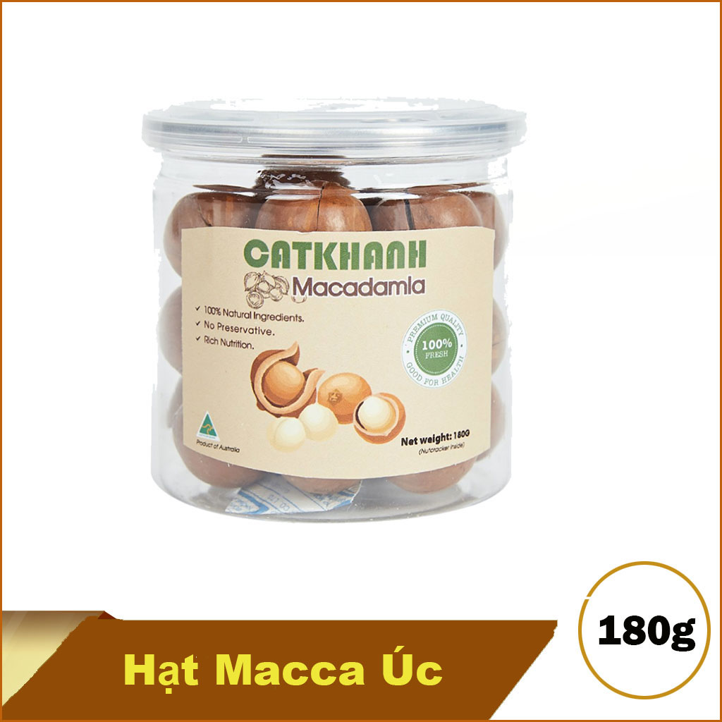 Hạt Macca Cát Khánh hũ 180gr