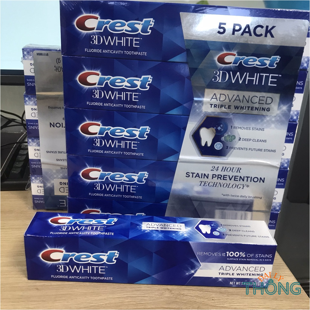 Toothpaste white teeth crest complete plus scope 3D White ultra brilliance