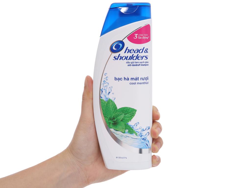 [HCM]Dầu gội Head & Shoulders sạch gàu bạc hà mát lạnh 364gr