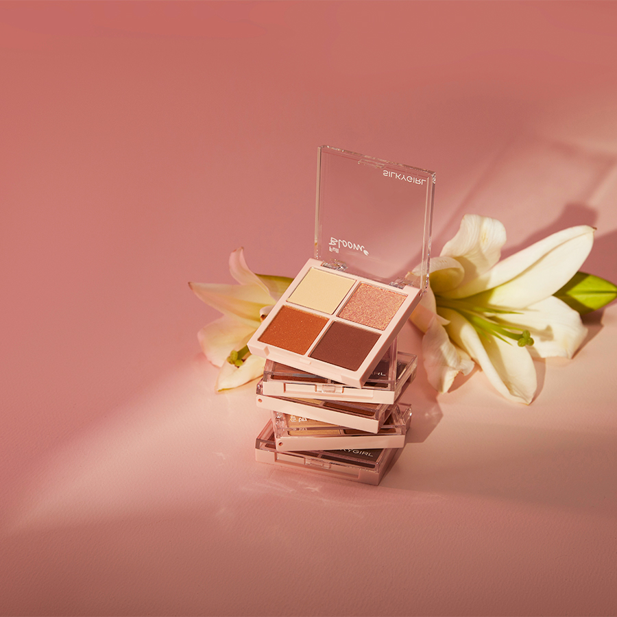 Phấn Mắt Silkygirl Full Bloom Shadow Quad