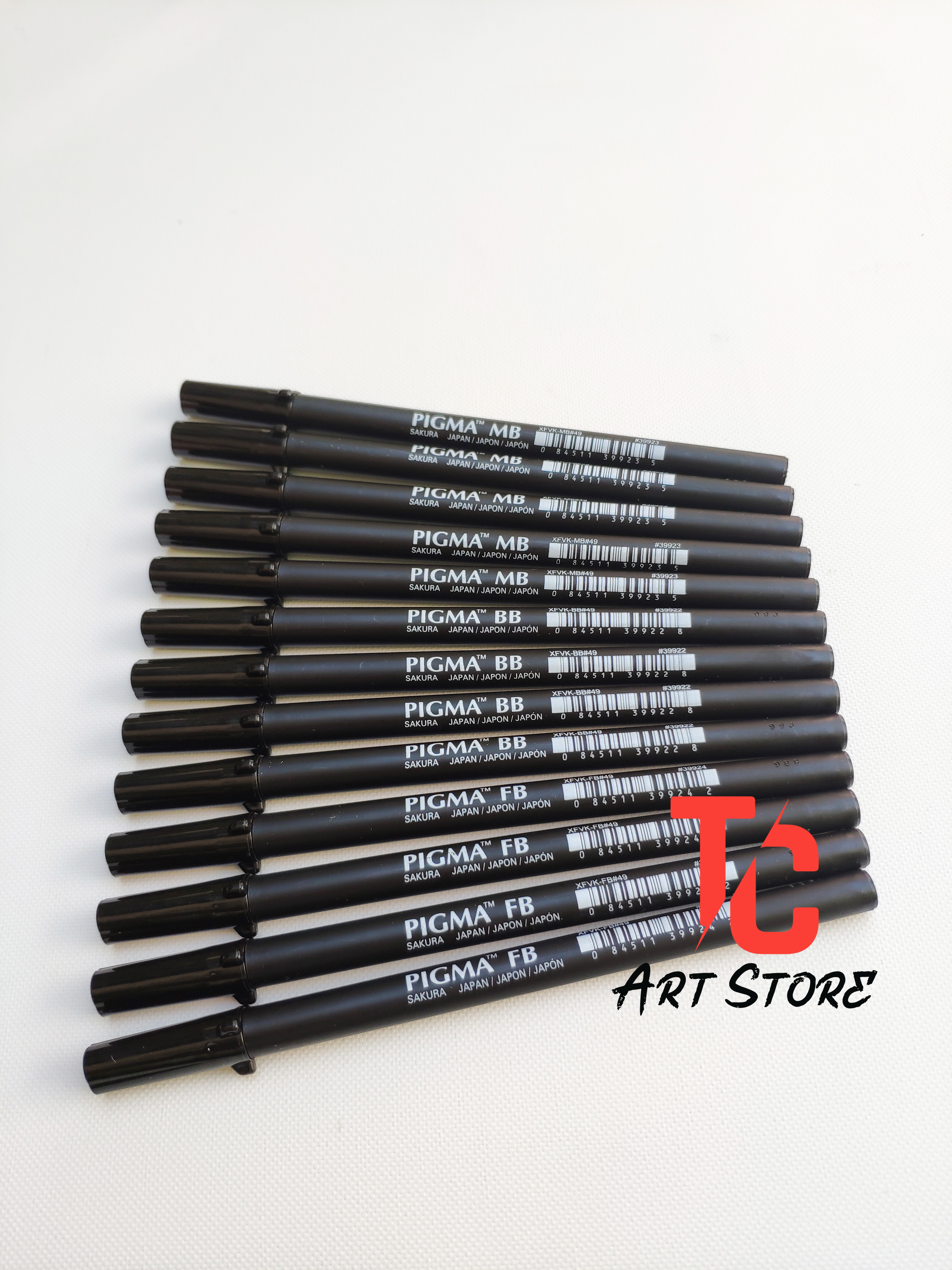 [TC Art Store] Bút Brush Pigma SAKURA vẽ kỹ thuật (size FB,MB,BB)