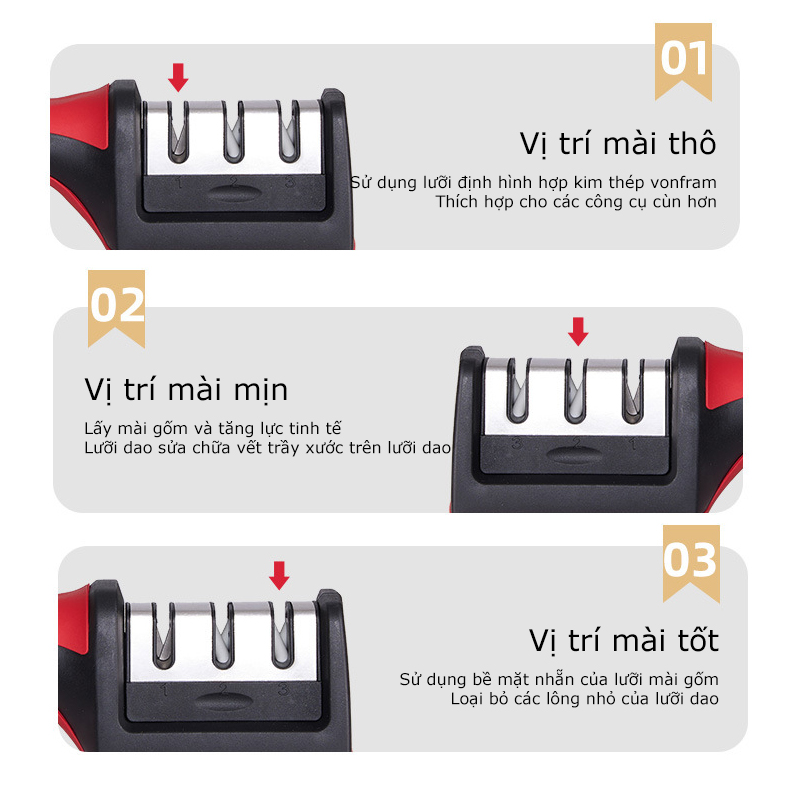 Multi-function knife sharpener, knife sharpening stone Sr 2250