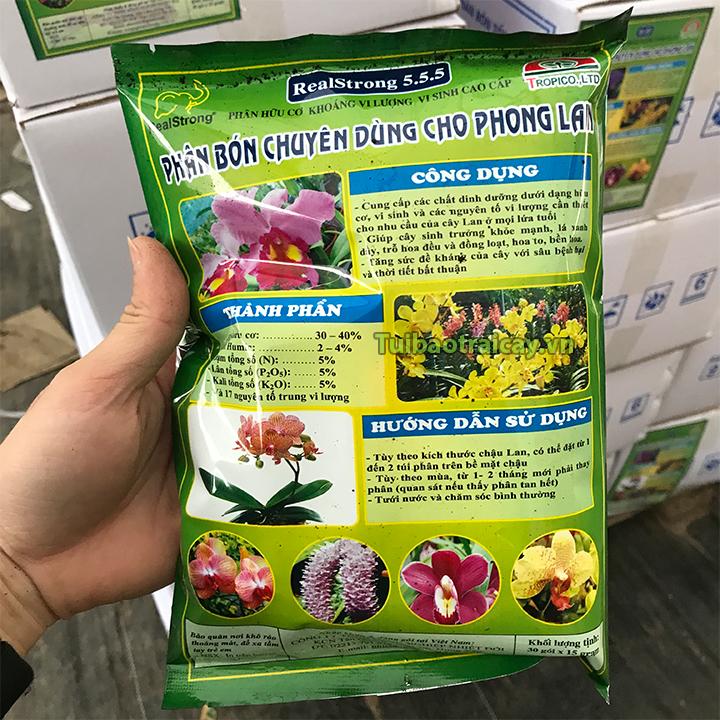 Phân bón chuyên dùng cho lan dạng túi lưới