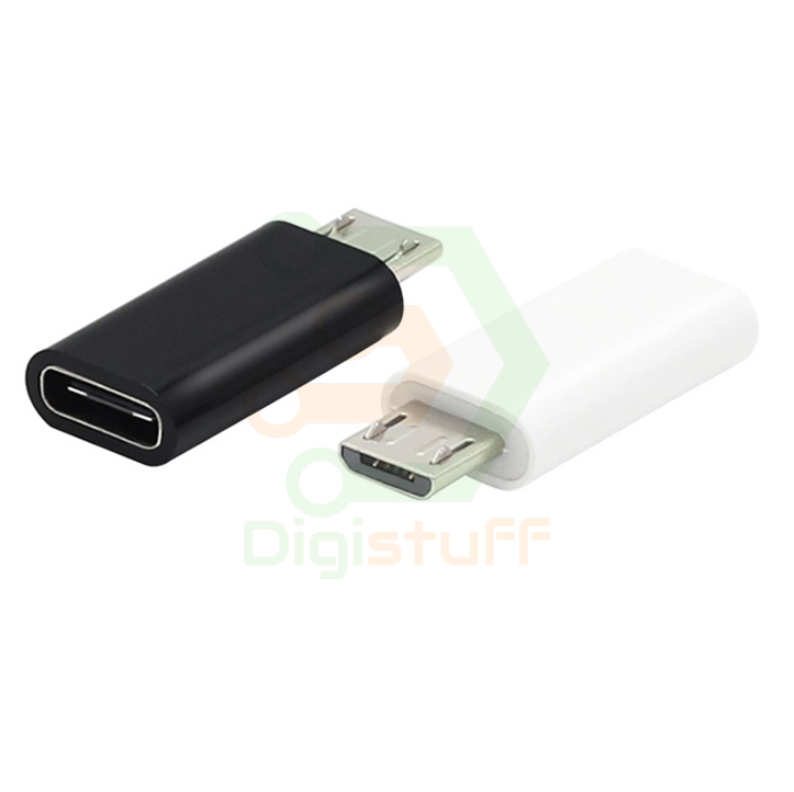 Đầu chuyển Micro USB dương sang USB type C âm
