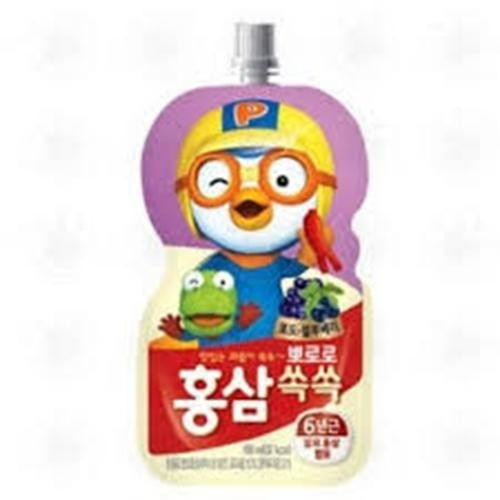 NƯỚC HỒNG SÂM TRẺ EM PORORO HÀN QUỐC VỊ NHO- VIỆT QUẤT