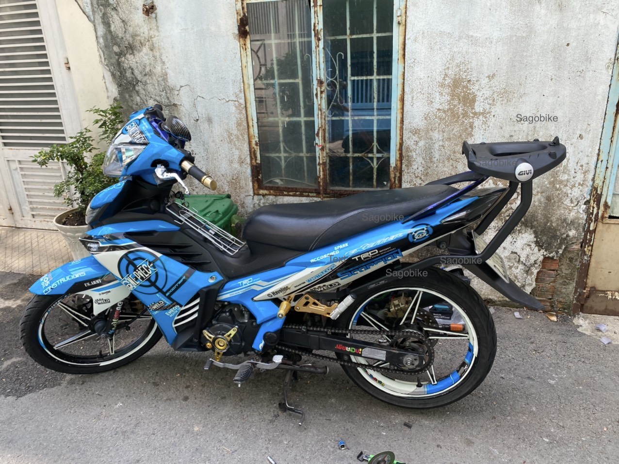 Baga hrv exciter 135, baga givi hrv exciter 135, hàng chính hãng, mới 100%