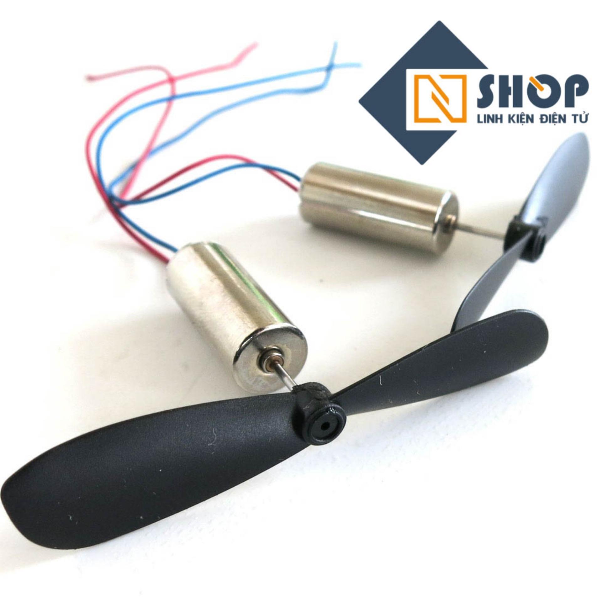 Cặp Động Cơ Coreless 716 Kèm Cánh Quạt