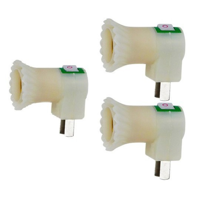 Set of 2 Light Covers with E27 Socket Switch