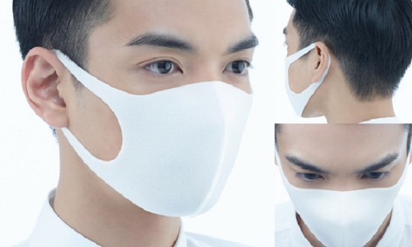 Combo 5 Khẩu trang kiểu dáng 3D Hàn Quốc - màu đen
