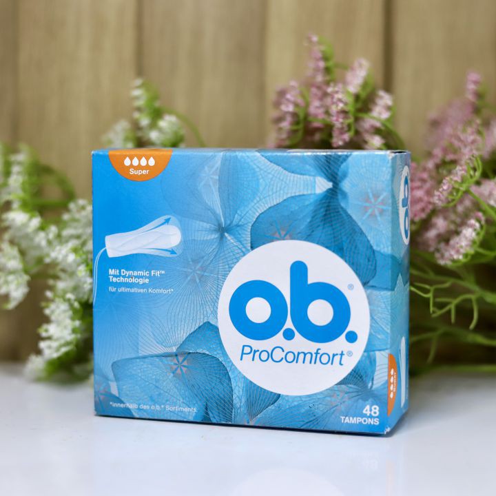 Bán lẽ Băng vệ sinh tampon 4 giọt OB Đức