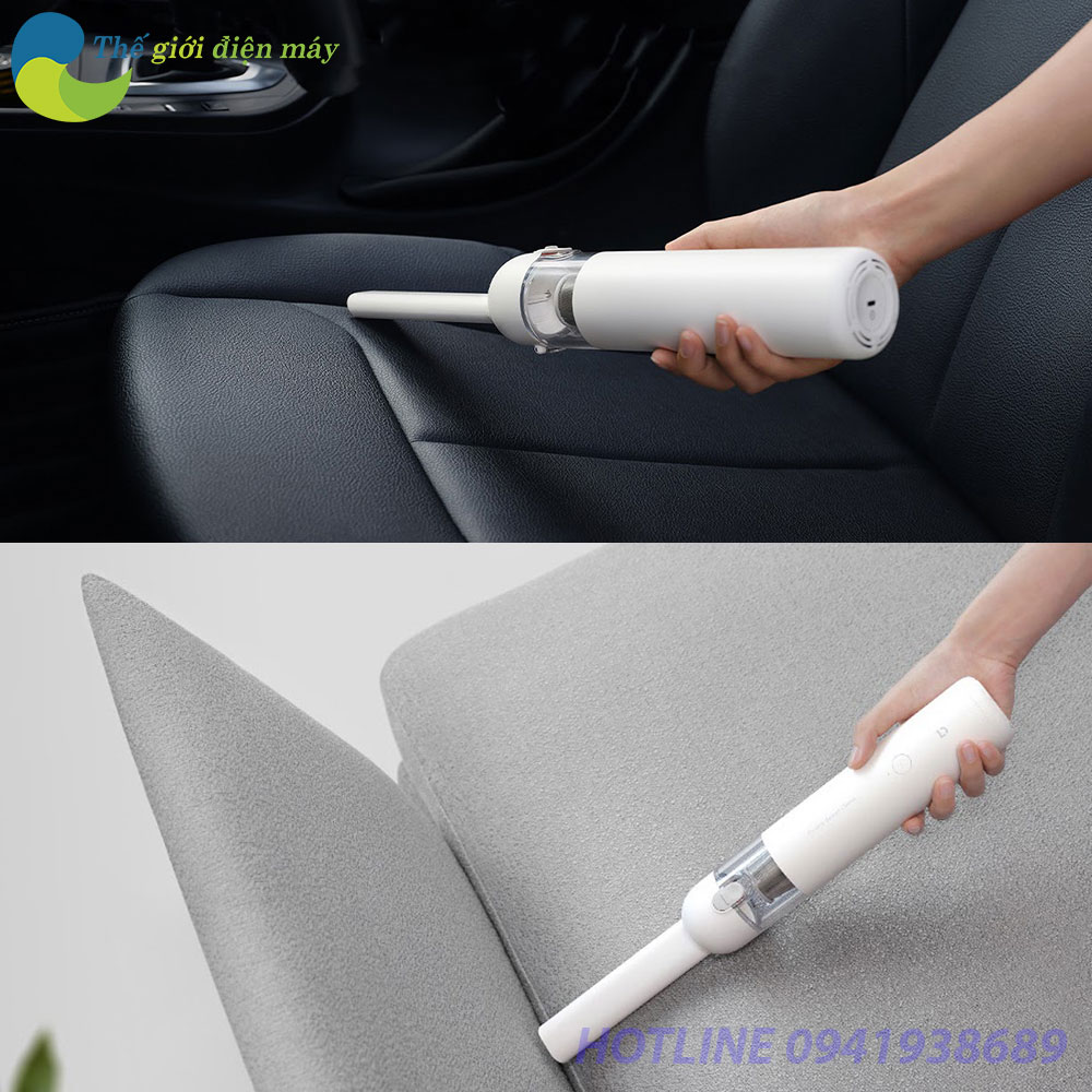 Máy hút bụi cầm tay không dây mini Xiaomi Mijia Vacuum Cleaner SSXCQ01XY - Bảo hành 1 tháng - Shop Thế Giới Điện Máy