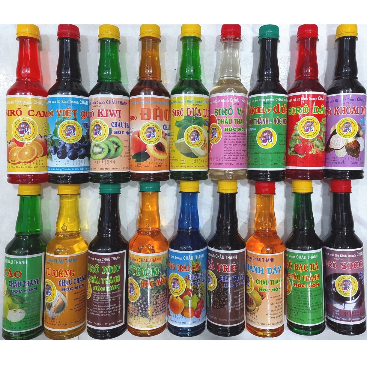 Siro Châu Thành chai 400 ml