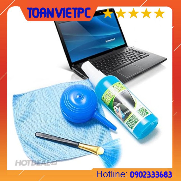 Bộ vệ sinh laptop 4 phụ kiện