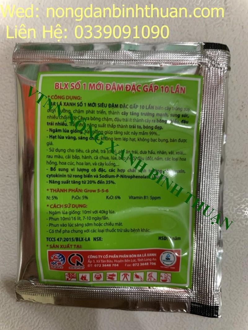 3 Hộp phân bón lá BA LÁ XANH SỐ 1