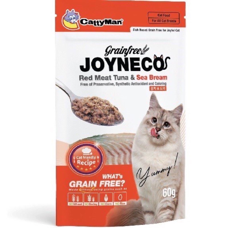 Pate Joyneco cho mèo mọi lứa tuổi gói 60g