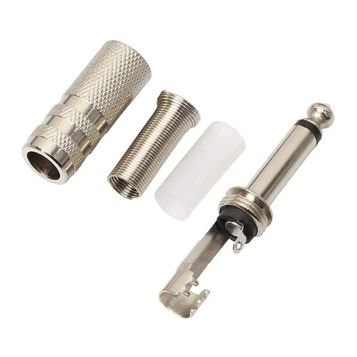 Jack Đực Nối Micro 6Ly Mạ Bạc