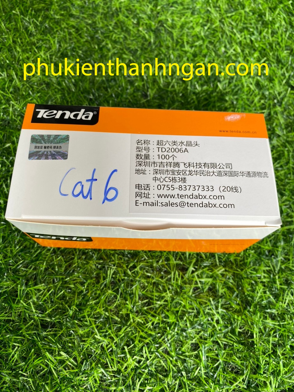 Hạt Mạng RJ45 TENDA CAT6 (Hộp 100 cái)