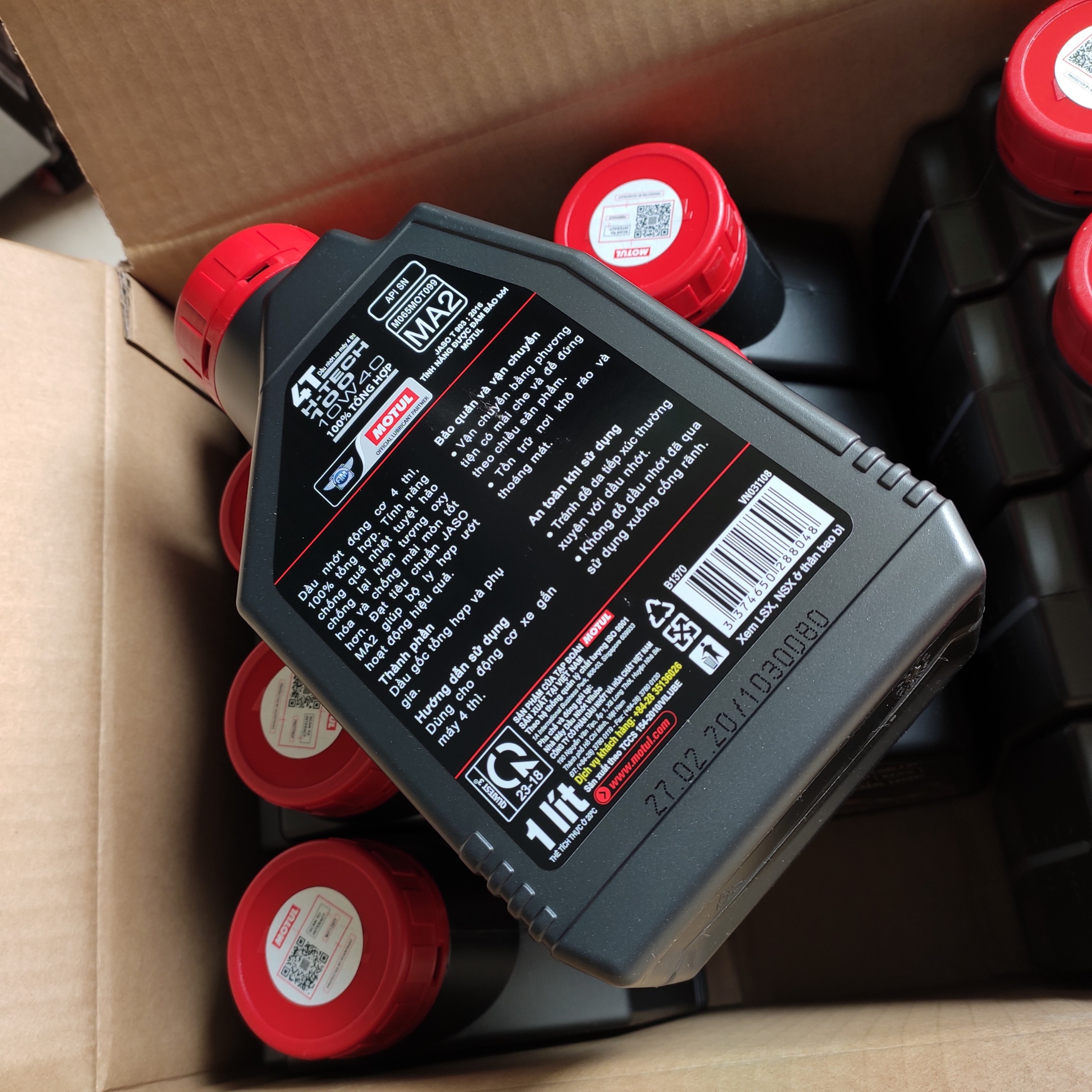 Nhớt Motul HTech 100 10w40