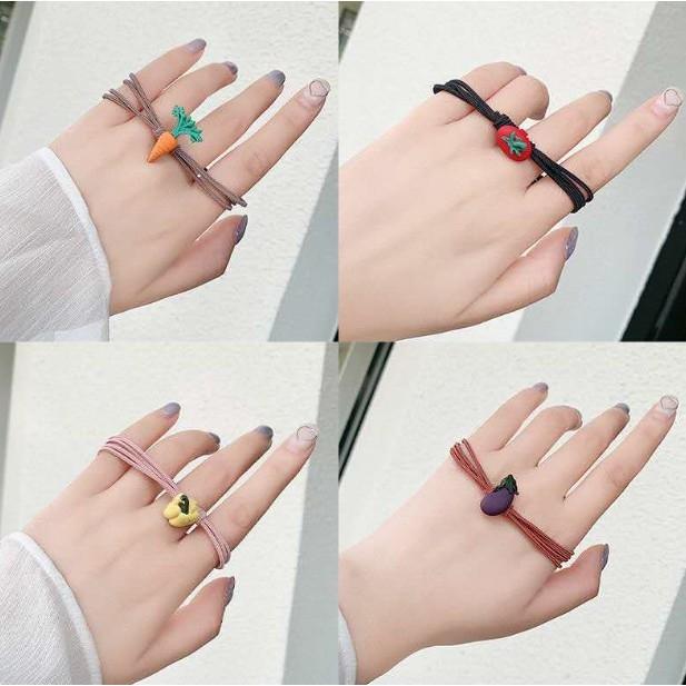 SET 05 DÂY CỘT TÓC HOA QUẢ