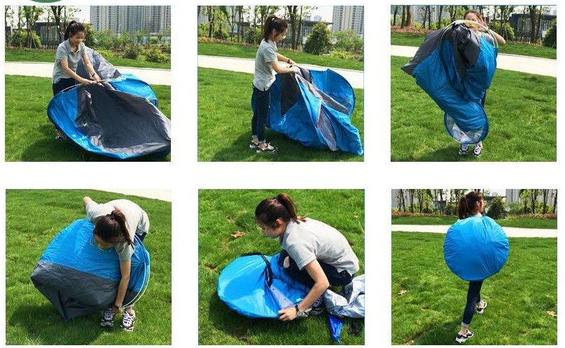 LỀU CÁ NHÂN TỰ BUNG BẬT TRONG 2 GIÂY