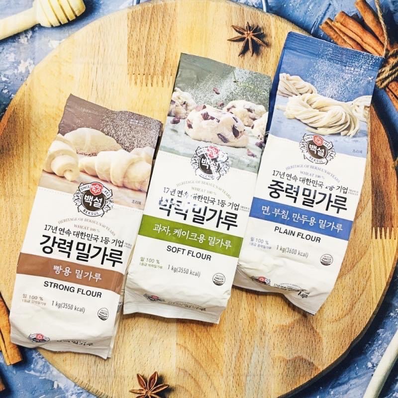Bột mì Beksul (1kg) | Bột mì làm bánh, bột mì đa dụng