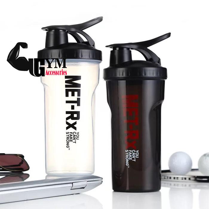 Bình lắc bình tập gym shake bottle Met-RX