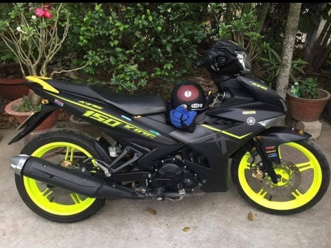 tem rời ex 150 mx king xanh dạ quang nhám