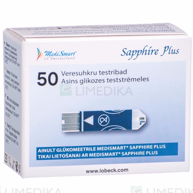 Que thử tiểu đường đường huyết medismart sapphire thietbithongminh_kq - hộp 50 que, sản phẩm đa dạng, chất lượng tốt, đảm bảo an toàn sức khỏe người sử dụng cao cấp
