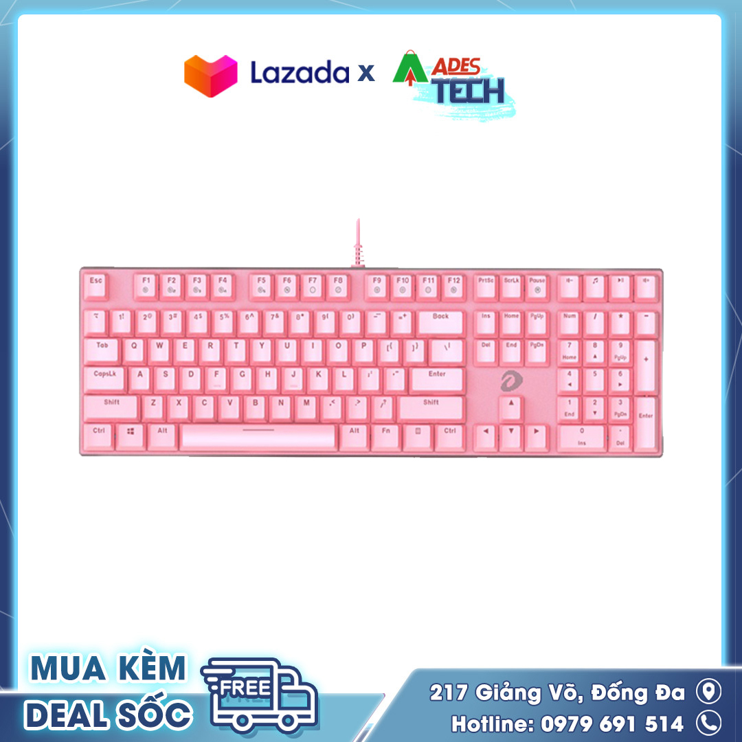 Bàn Phím cơ Dareu EK810 Multi-Led Black - Bảo hành chính hãng